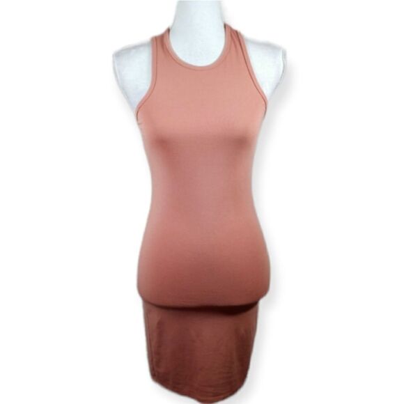 FOREVER 21 PINK BODYCON TANK DRESS SZ.S EUC - Picture 1 of 7